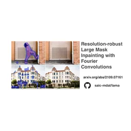 LaMa Image Inpainting logo