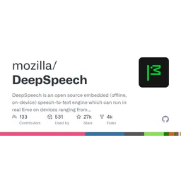 Mozilla DeepSpeech logo